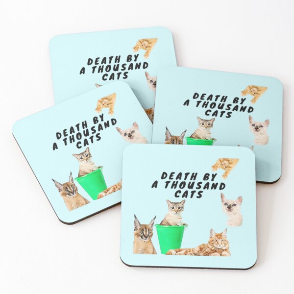 Item preview, Death By a Thousand Cats Taylor Swift Lover Album Meme designed and sold by DivyanshuSSS.