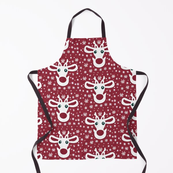 Item preview, Classic Red and White Christmas Reindeer designed and sold by Christopher McGuire.