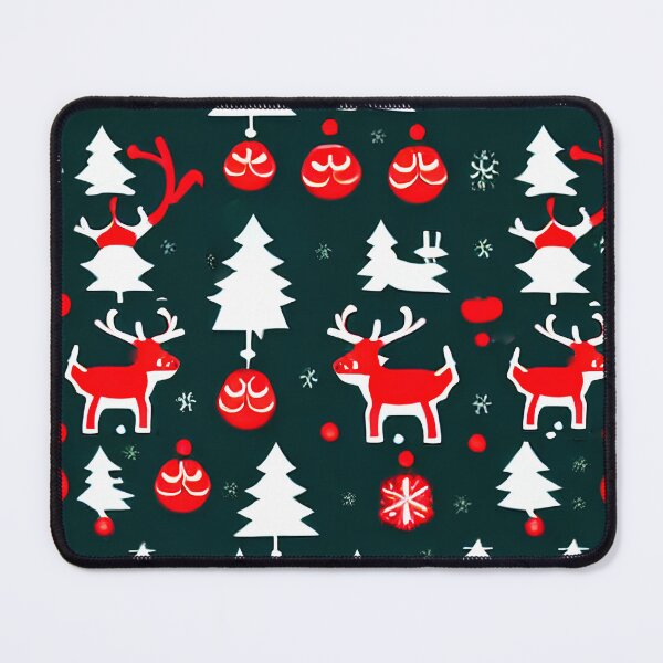 Item preview, Christmas Reindeer in the Forest Winter Scene designed and sold by Christopher  McGuire.