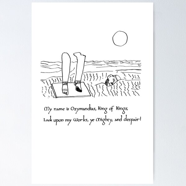 Item preview, Ozymandias designed and sold by ReferencePoint.