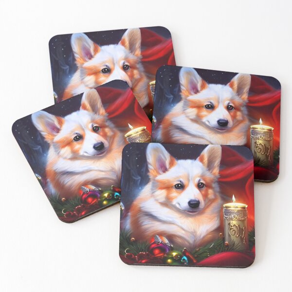 Item preview, AI Generated Art, Happy Howl-idays designed and sold by RabbitHoleMI.