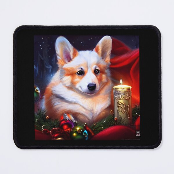 Item preview, AI Generated Art, Happy Howl-idays designed and sold by RabbitHoleMI.