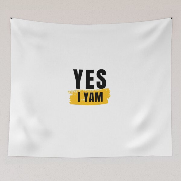 Item preview,   YES I YAM designed and sold by Ahmed  Feki.