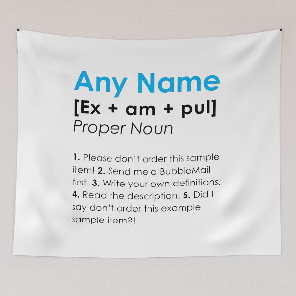 Item preview, Personalised Definition *please don't order this sample - send a BubbleMail first* | Personalized Dictionary designed and sold by mellibeedesigns.