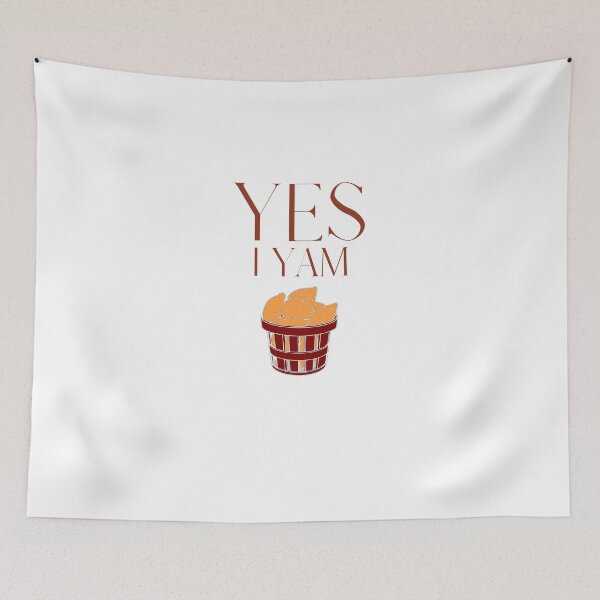 Item preview,   YES I YAM designed and sold by Ahmed  Feki.