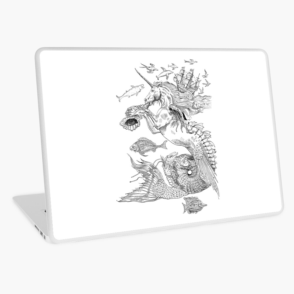 Weird and Wonderful Creatures Laptop Skin