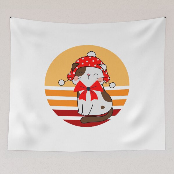 Item preview, Merry Catmas Christmas Cat  designed and sold by ColourTrials.