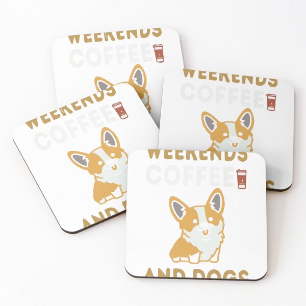 Item preview, weekends-coffee-and-dogs designed and sold by Usatazon on.