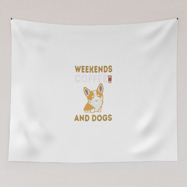 Item preview, weekends-coffee-and-dogs designed and sold by Usatazon on.