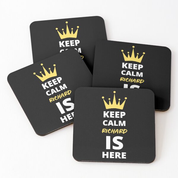 Item preview, RICHARD NAME: RICHARD KEEP CALM DESIGN. designed and sold by AlexRelax.