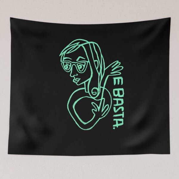 Item preview,  E Basta, Italian Expression designed and sold by badlydrawnbabe.