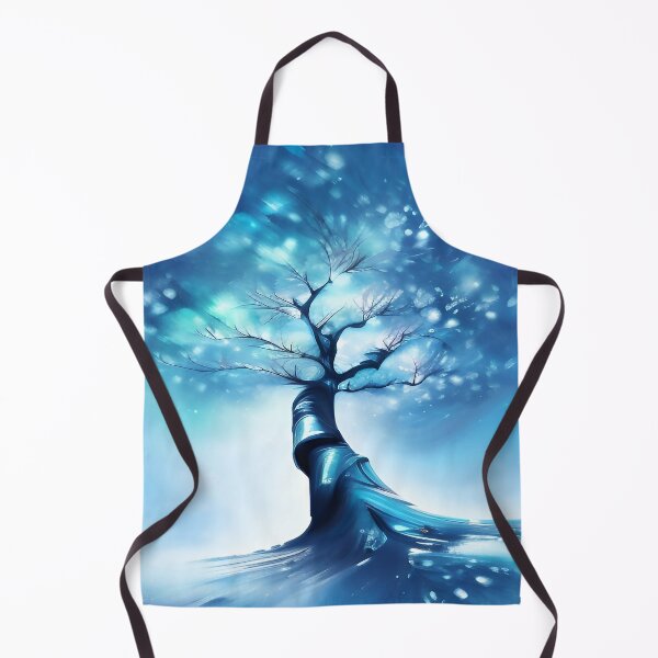 Item preview, Winter Ancient Ribbon Wrapped Winter Ice Tree designed and sold by deniselynnimage.