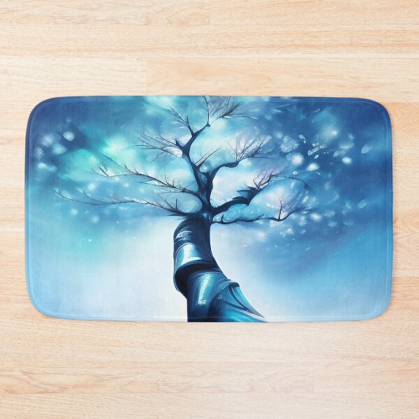 Item preview, Winter Ancient Ribbon Wrapped Winter Ice Tree designed and sold by deniselynnimage.
