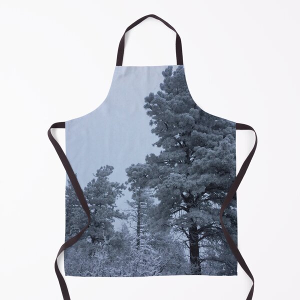 Item preview, Frosted Pine Trees, White Christmas Tree designed and sold by CarefulCaptures.
