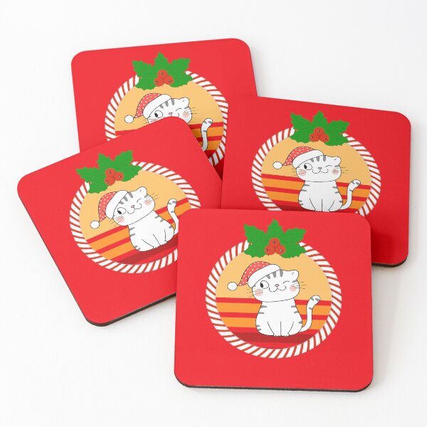 Item preview, Merry Catmas Christmas Cat  designed and sold by ColourTrials.