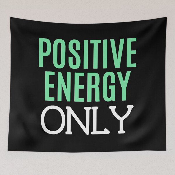 Item preview, Positive energy only : Positive mindset quote designed and sold by EnzoVectorism.