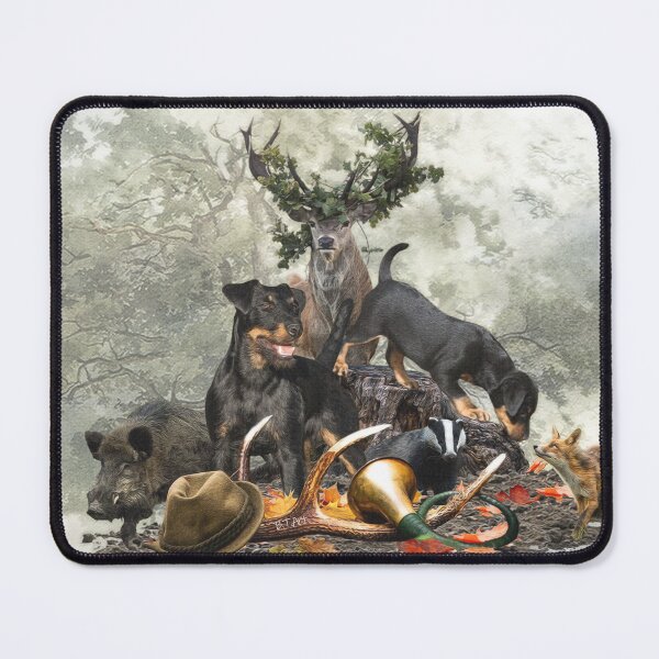 Item preview, Jagdterriers , Hunting dog Art designed and sold by TammyHunterArt.