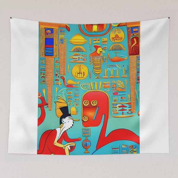 Item preview, Cartoon Hieroglyphics  designed and sold by Cracked Rockwell.