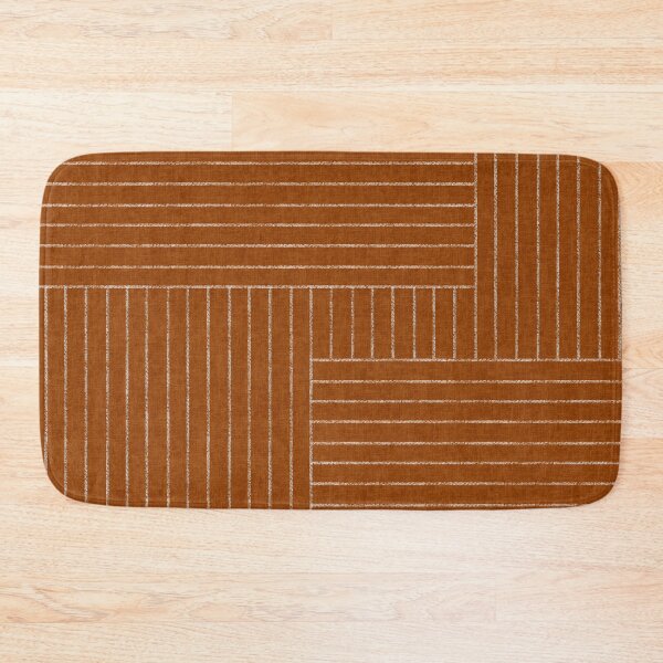 Item preview, Stripes on rust.  designed and sold by marinaklykva.
