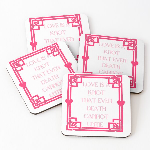Item preview, Love is a knot that even death cannot untie, couple  designed and sold by Lessonsprint.
