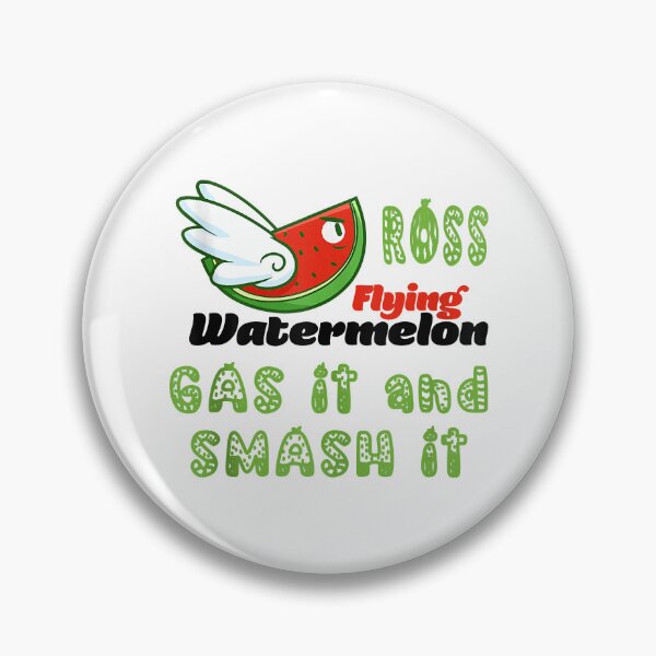 Item preview, FUNNY ROSS FLYING WATERMELON GAS IT AND SMASH IT         designed and sold by JugglingFashion.