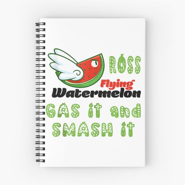 Item preview, FUNNY ROSS FLYING WATERMELON GAS IT AND SMASH IT         designed and sold by JugglingFashion.