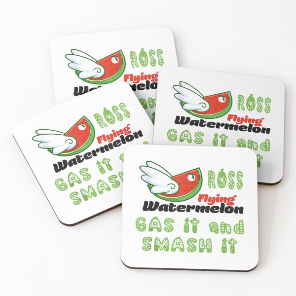 Item preview, FUNNY ROSS FLYING WATERMELON GAS IT AND SMASH IT         designed and sold by JugglingFashion.