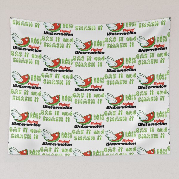 Item preview, FUNNY ROSS FLYING WATERMELON GAS IT AND SMASH IT         designed and sold by JugglingFashion.