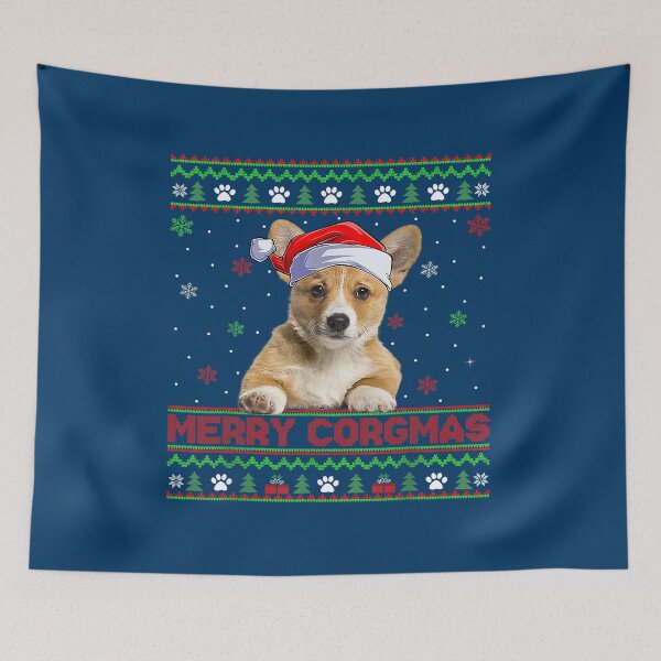 Item preview, Merry Corgmas Corgi Dog Ugly Xmas Santa Corgi Christmas230 designed and sold by TVDOODLESs.
