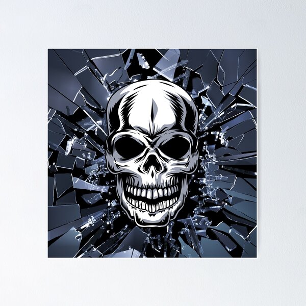 Item preview, Shattered Glass Skull designed and sold by Mark Cannon.