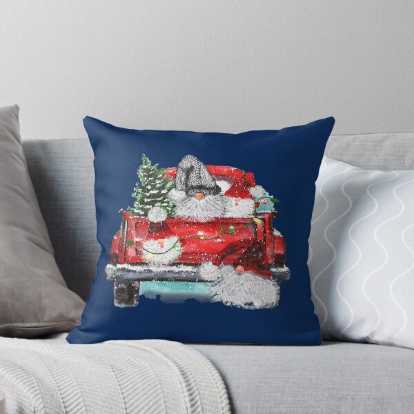Item preview, Merry Christmas Gnomes Santa Claus Red Truck Xmas Tree92 designed and sold by TVDOODLESs.