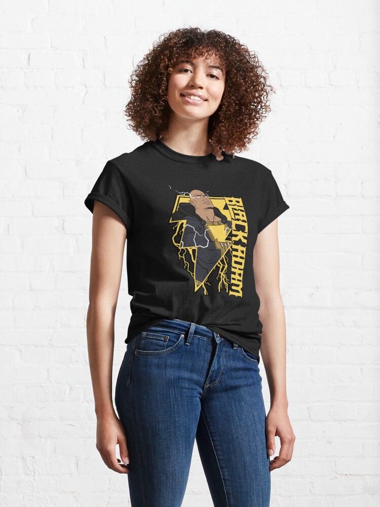 Discover Camiseta Black Adam Película de Superhéroes Vintage para Hombre Mujer
