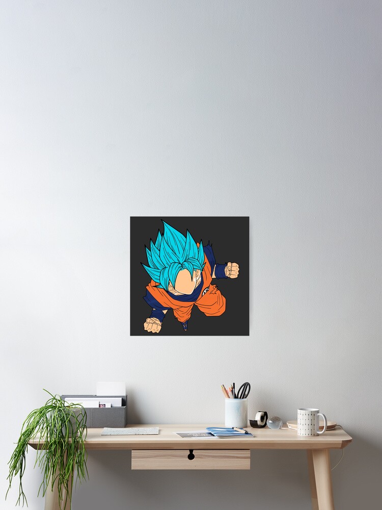 Trippy Ultra Instinct Goku Dragon Ball Super Vertical Canvas Wall Art -  Anime Ape