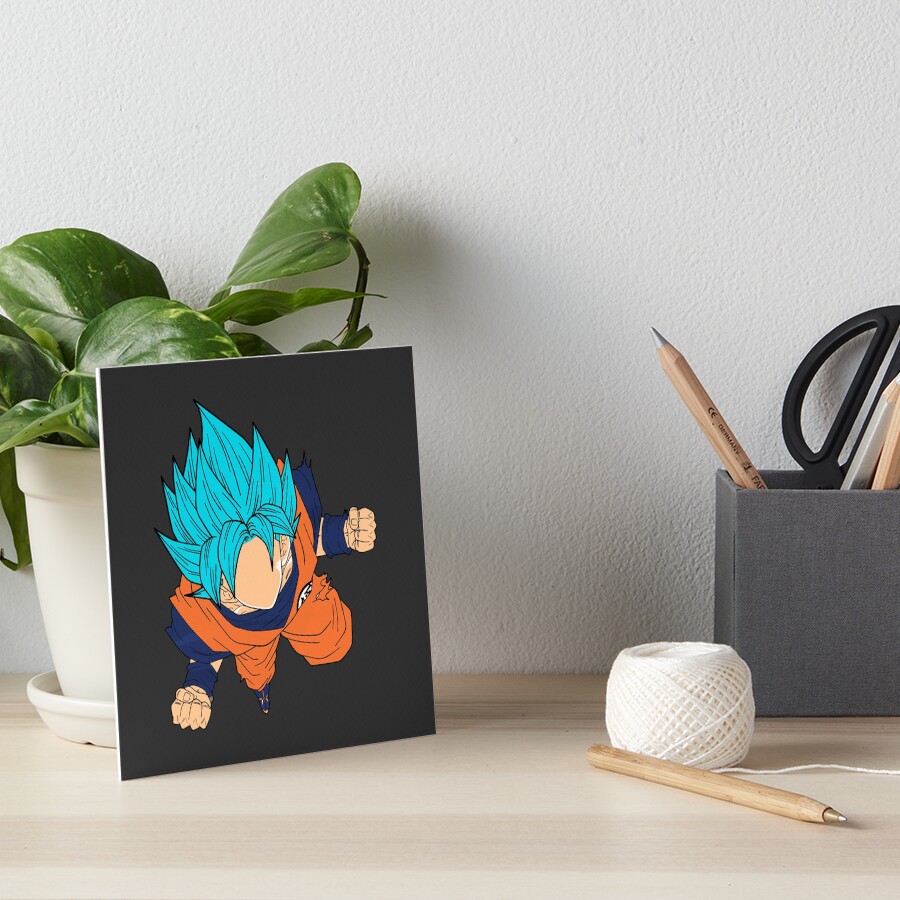 Trippy Ultra Instinct Goku Dragon Ball Super Vertical Canvas Wall Art -  Anime Ape