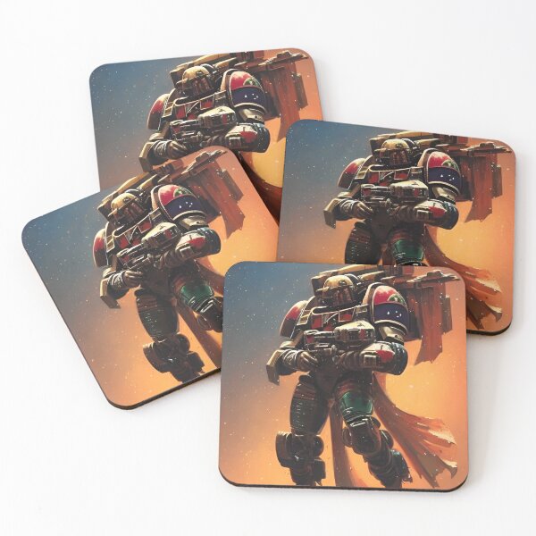 Item preview, Mech Warrior Cape Flowing In Wind designed and sold by StickerBird.