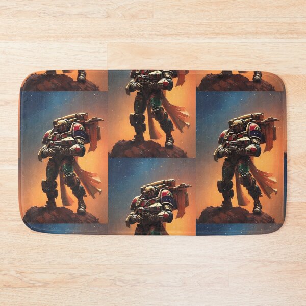 Artikelvorschau, Mech-Krieger-Umhang, der im Wind fließt entworfen und verkauft von StickerBird.