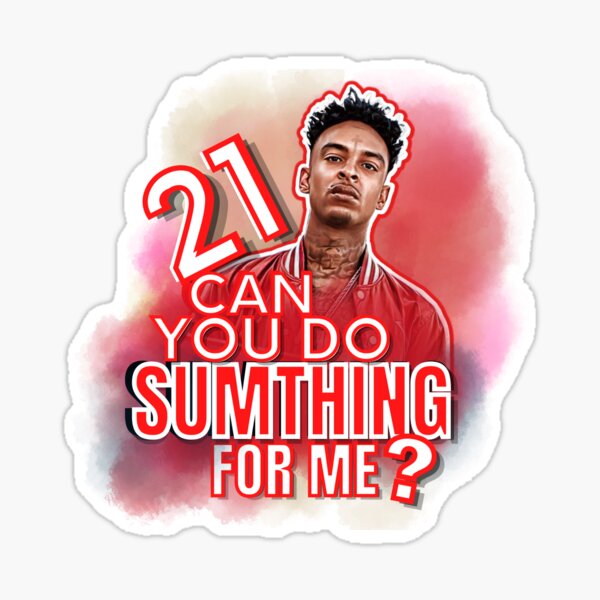 21-can-you-do-something-for-me-hip-hop-illustration-sticker-for-sale