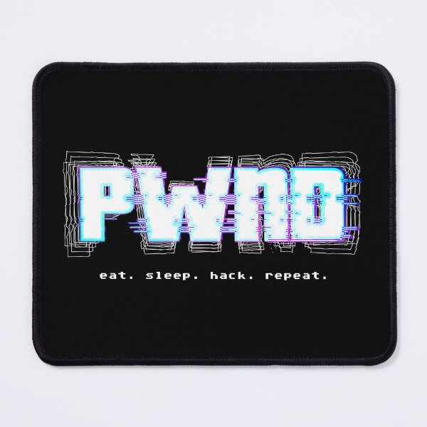 Item preview, pwnd eat sleep hack repeat designed and sold by squidgun.