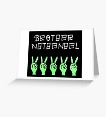 Victory for Brother Nathanael Greeting Card