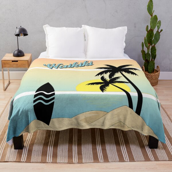Item preview, Waikiki - Beach Horizon - Surf and Sun designed and sold by Chantockey.