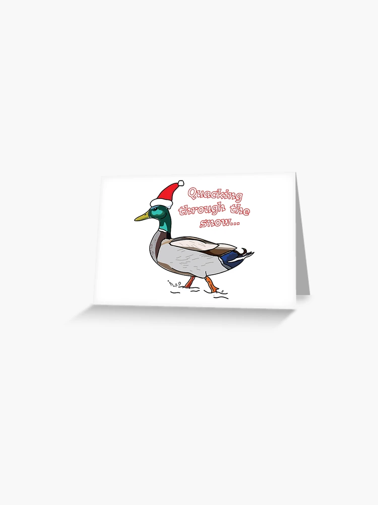 American Greetings Thimon Thez Christmas Cards. popular Duck