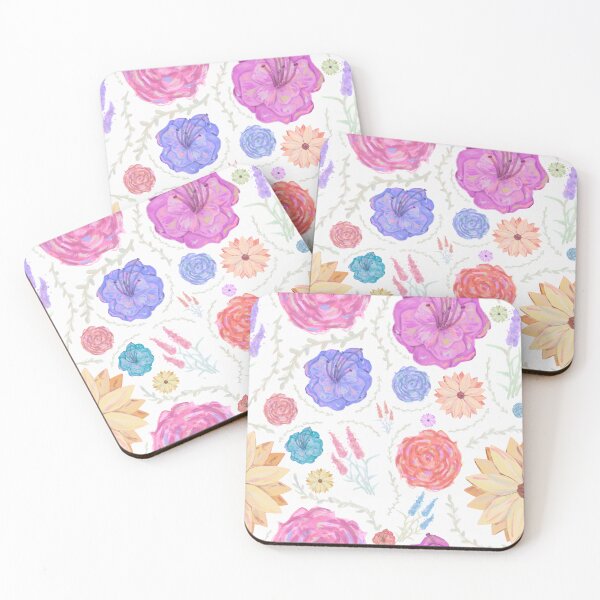 Item preview, Fantastical Enchanted Garden Pattern (OG delicate colors) designed and sold by Winter-18.