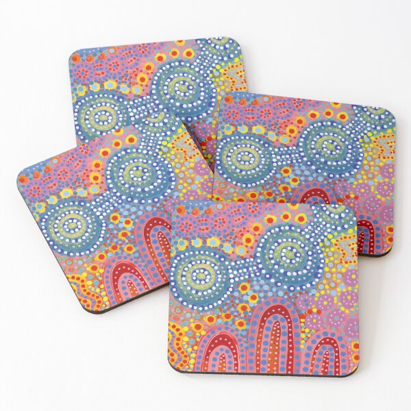 Item preview, Families travelling by the waterholes designed and sold by ReneeClifton.