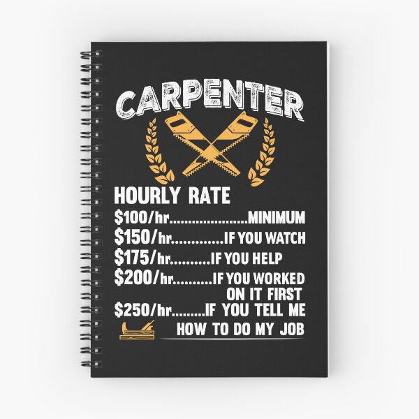 Item preview, Carpenter hourly rate. Carpenters, Carpentry designed and sold by Tee Hub.