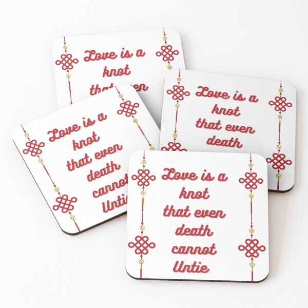 Item preview, Love is a knot that even death cannot untie, friends, designed and sold by Lessonsprint.