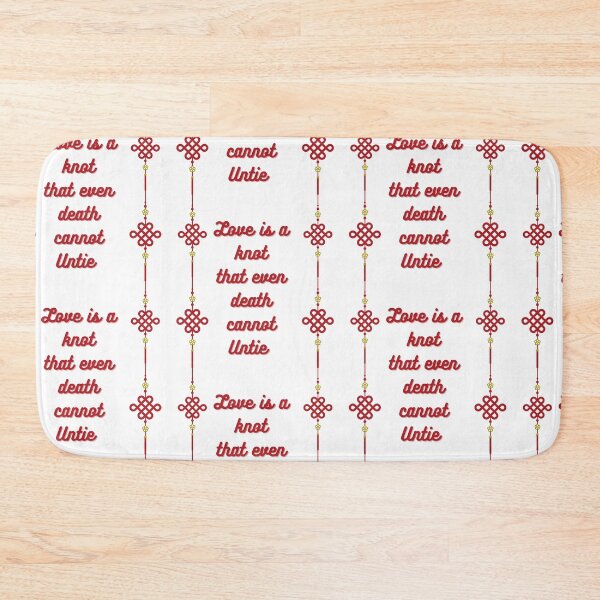 Item preview, Love is a knot that even death cannot untie, friends, designed and sold by Lessonsprint.