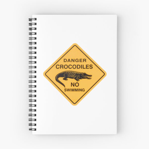 Item preview,  Australian Road Sign Danger Crocodiles designed and sold by 2AGoodHome.