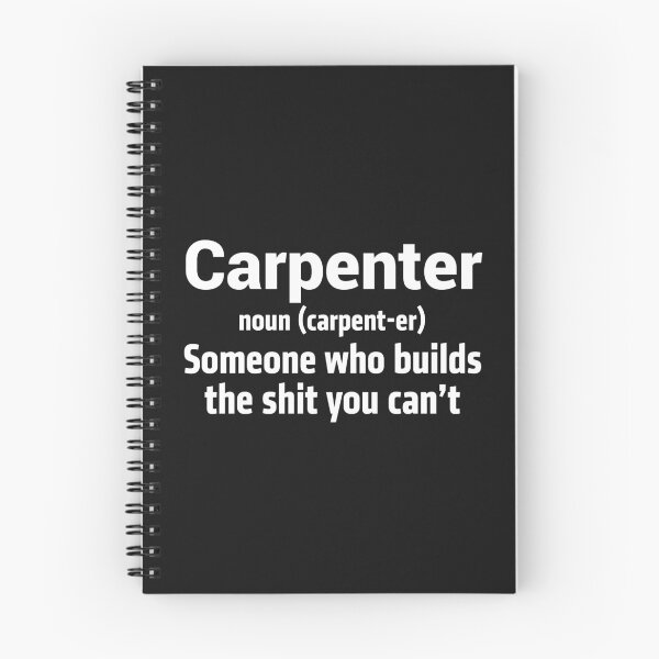 Item preview, Funny Carpenter, Carpenters, Carpentry designed and sold by Tee Hub.