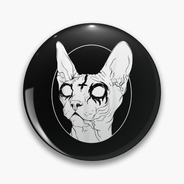 Item preview, Black Metal Sphynx Cat I Goth And Death Metal Lightweight Sweatshirt designed and sold by tyalabenzyu.