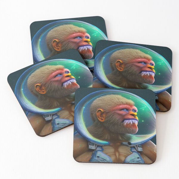 Item preview, Cosmic Angry Ape designed and sold by Itsheartshop.